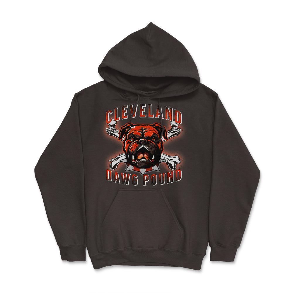 Cleveland Dawg Pound Cleveland Ohio Football Fan Gift - Hoodie - Brown