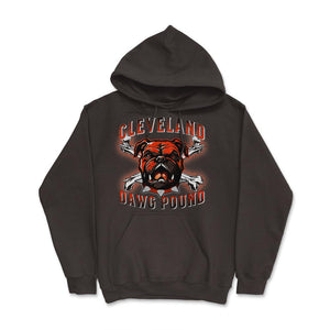 Cleveland Dawg Pound Cleveland Ohio Football Fan Gift - Hoodie - Brown