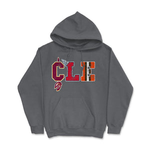Cleveland Ohio Sports Forever Vintage Cleveland Fan Gift - Hoodie - Smoke Grey