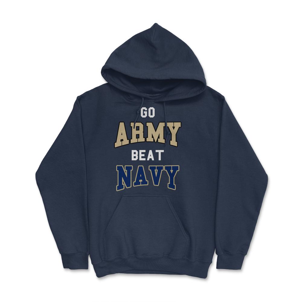 Go Army Beat Navy America's Game Sports Football Fan - Hoodie - Navy