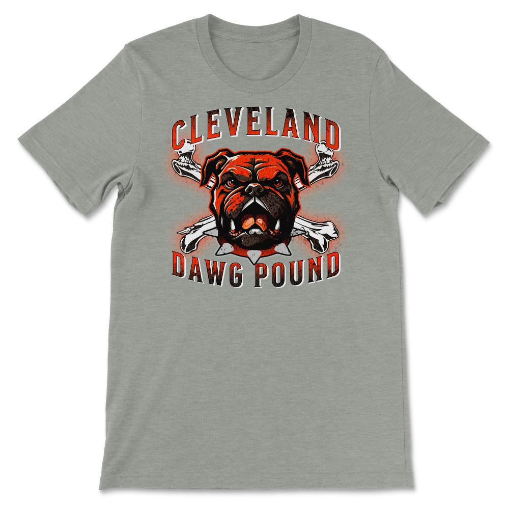 Cleveland Dawg Pound Cleveland Ohio Football Fan Gift - Unisex T-Shirt - Grey Heather