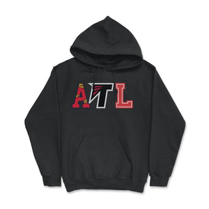 Atlanta Georgia Sports Fan Three Letter City Abbreviation - Hoodie - Black