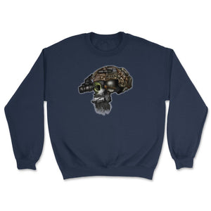 Special Forces & Ranger Regiment Bearded Skull Head Operator - Unisex Sweatshirt - Navy