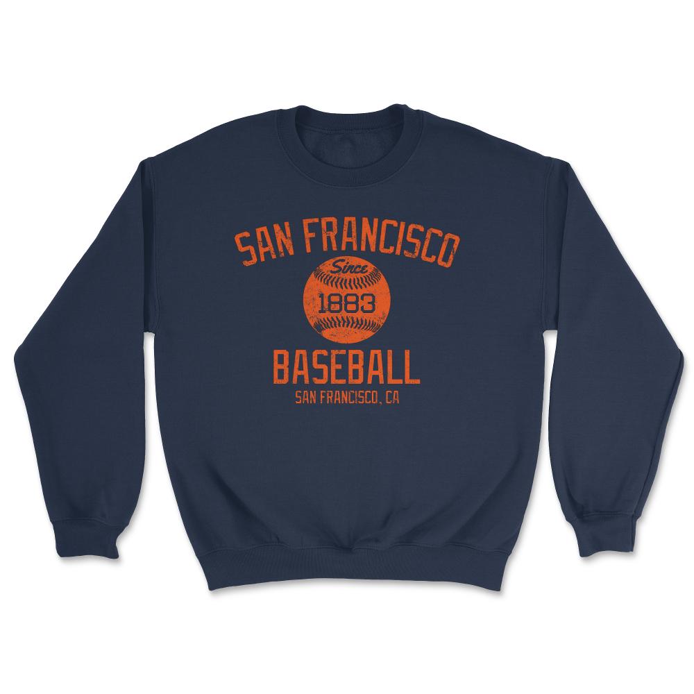 Vintage San Francisco California Baseball Retro Founded Classic Retro - Unisex Sweatshirt - Navy