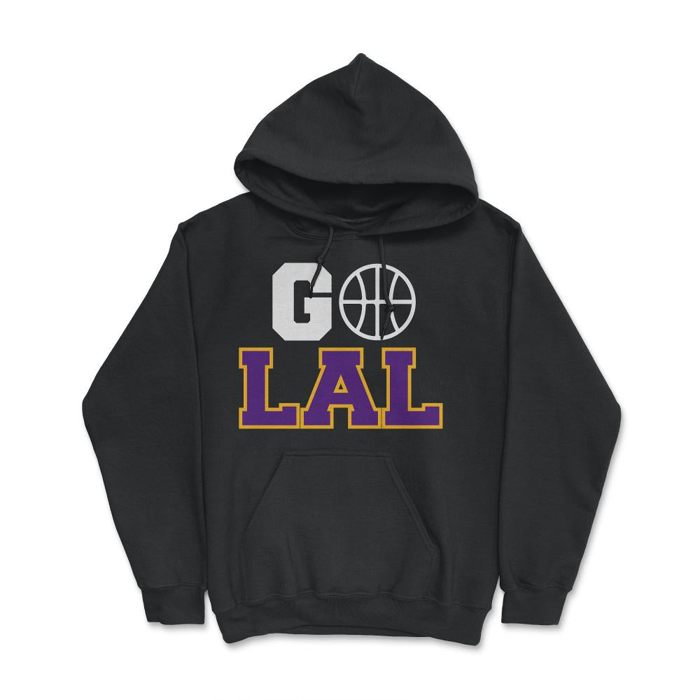 Los Angeles California Basketball Go LAL Home Town Fan - Hoodie - Black