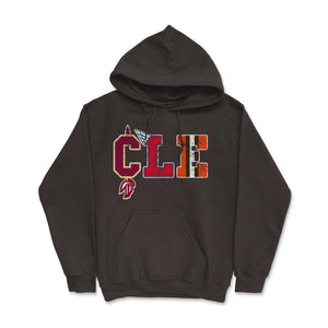 Cleveland Ohio Sports Forever Vintage Cleveland Fan Gift - Hoodie - Brown