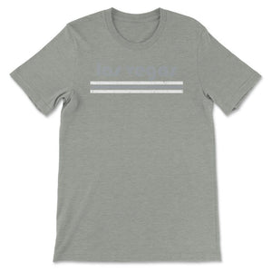 Vintage Las Vegas Nevada Retro Three Stripe Weathered - Unisex T-Shirt - Grey Heather