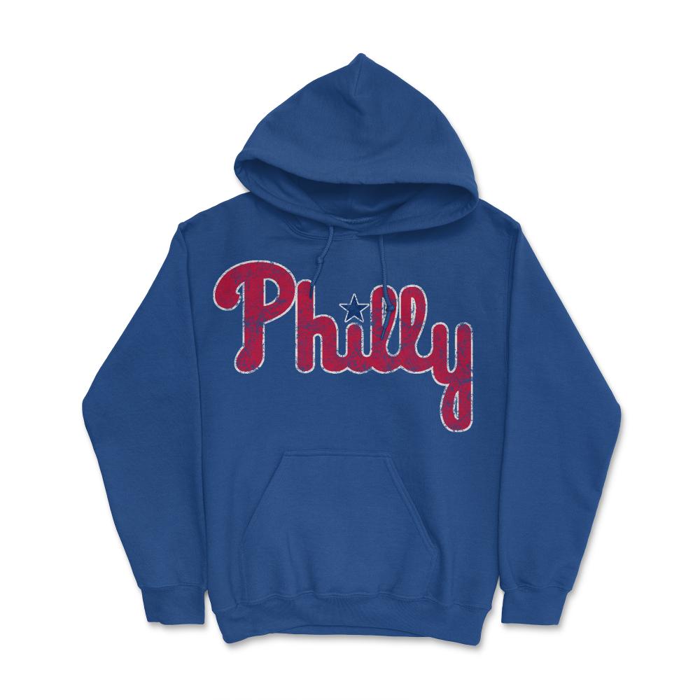 Philadelphia Baseball Philly PA Retro Fan - Hoodie - Royal Blue