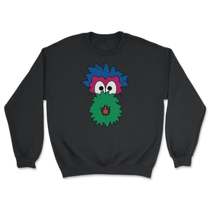 Philadelphia Pennsylvania Baseball Phanatic Mascot Philly Baseball Fan - Unisex Sweatshirt - Black