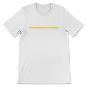 Vintage Los Angeles California Retro Three Stripe Weathered - Unisex T-Shirt - White