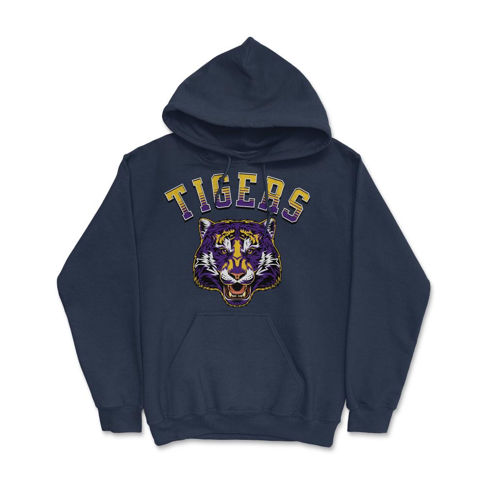 Tigers Football Louisiana Fan - Hoodie - Navy