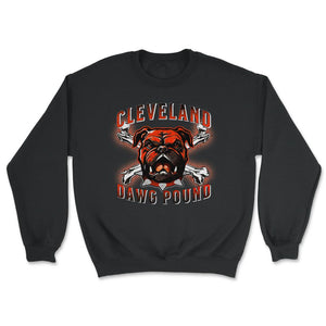 Cleveland Dawg Pound Cleveland Ohio Football Fan Gift - Unisex Sweatshirt - Black