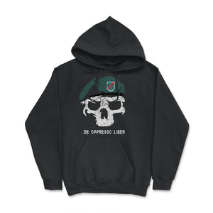 Army Special Forces De Oppresso Liber Green Beret 20th SFG Airborne - Hoodie - Black