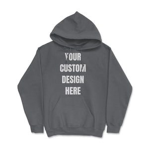 Custom T-shirt - Hoodie - Smoke Grey