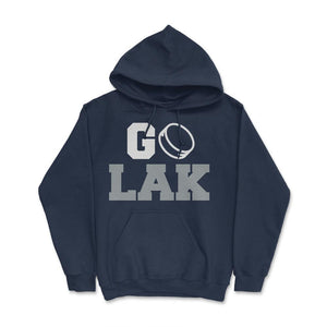 Go Los Angeles California Hockey Hometown Ice Hockey Fan LAK - Hoodie - Navy