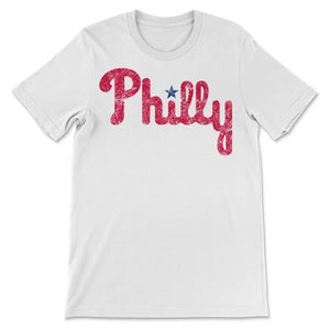 Philadelphia Baseball Philly PA Retro Fan - Unisex T-Shirt - White