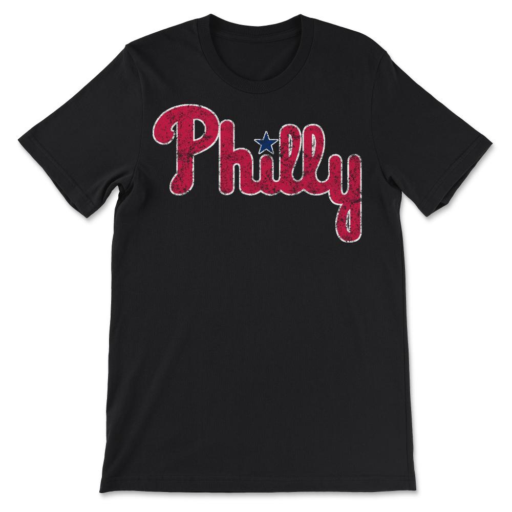 Philadelphia Baseball Philly PA Retro Fan - Unisex T-Shirt - Black