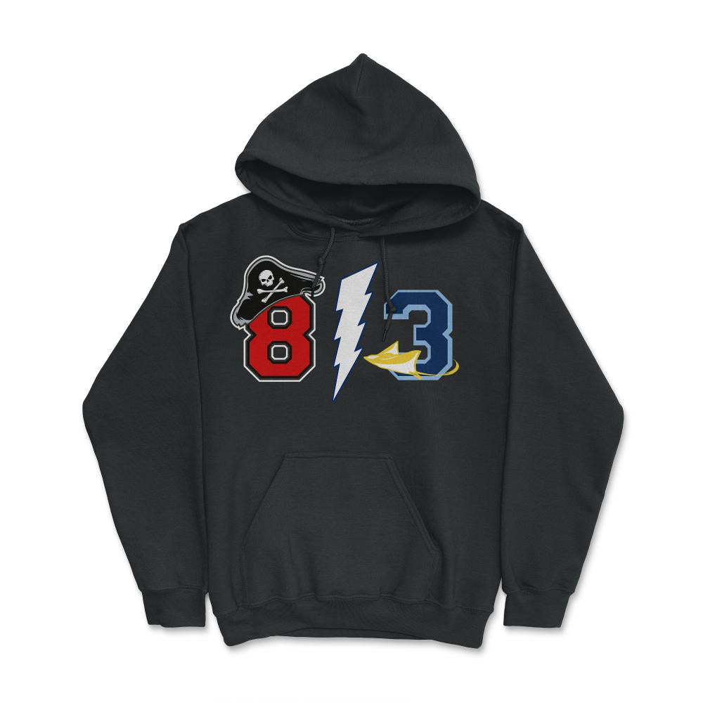 813 Tampa Florida Sports Fan Team Area Code - Hoodie - Black