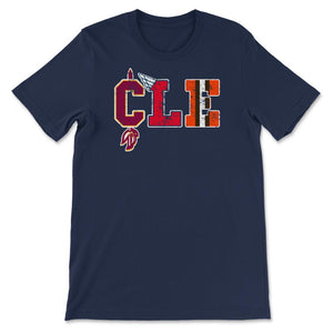 Cleveland Ohio Sports Forever Vintage Cleveland Fan Gift - Unisex T-Shirt - Navy