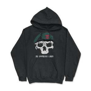 Army Special Forces De Oppresso Liber Green Beret 7th SFG Airborne - Hoodie - Black