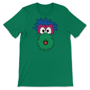 Philadelphia Pennsylvania Baseball Phanatic Mascot Philly Baseball Fan - Unisex T-Shirt - Kelly Green