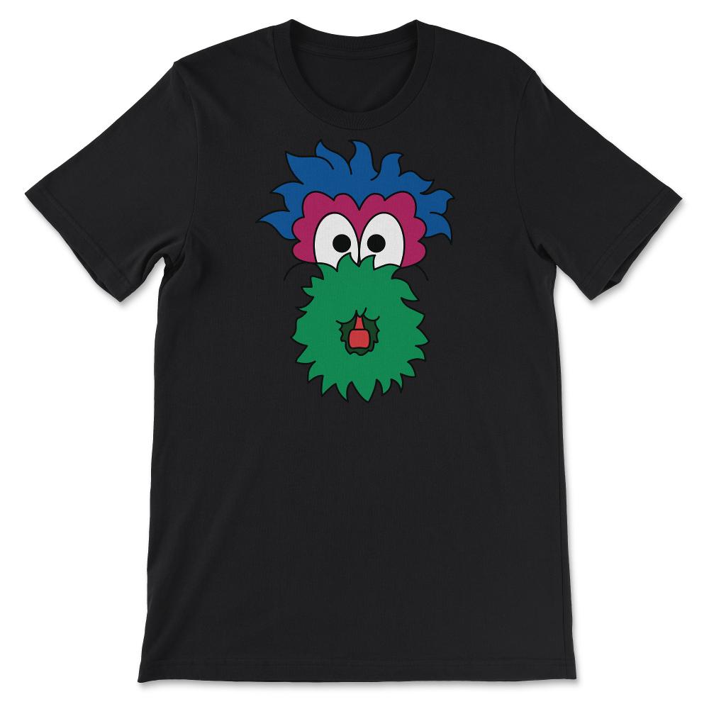 Philadelphia Pennsylvania Baseball Phanatic Mascot Philly Baseball Fan - Unisex T-Shirt - Black