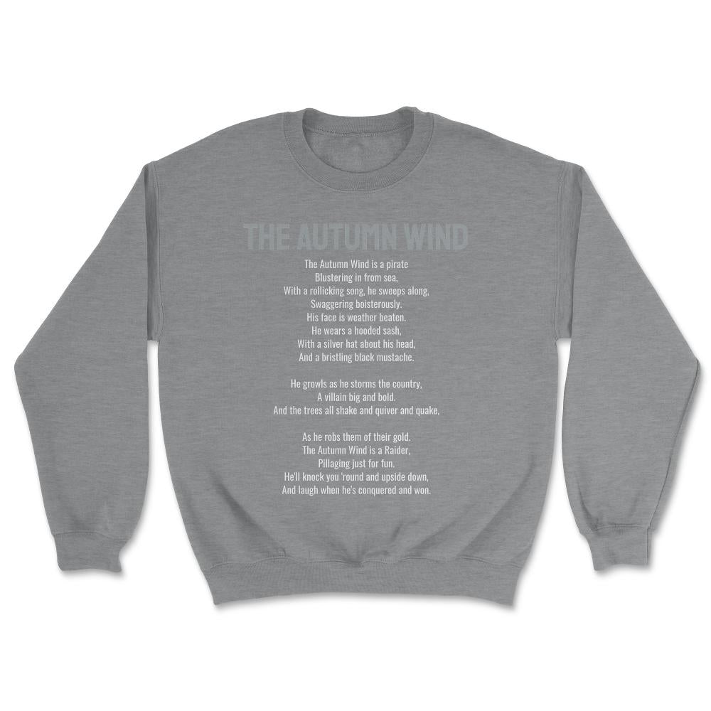 The Autumn Wind Las Vegas & Oakland California Football Fan - Unisex Sweatshirt - Grey Heather