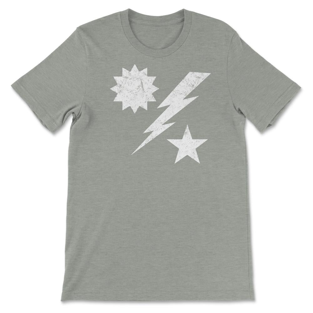 75th Ranger Regiment DUI Minimalistic Military Gift - Unisex T-Shirt - Grey Heather