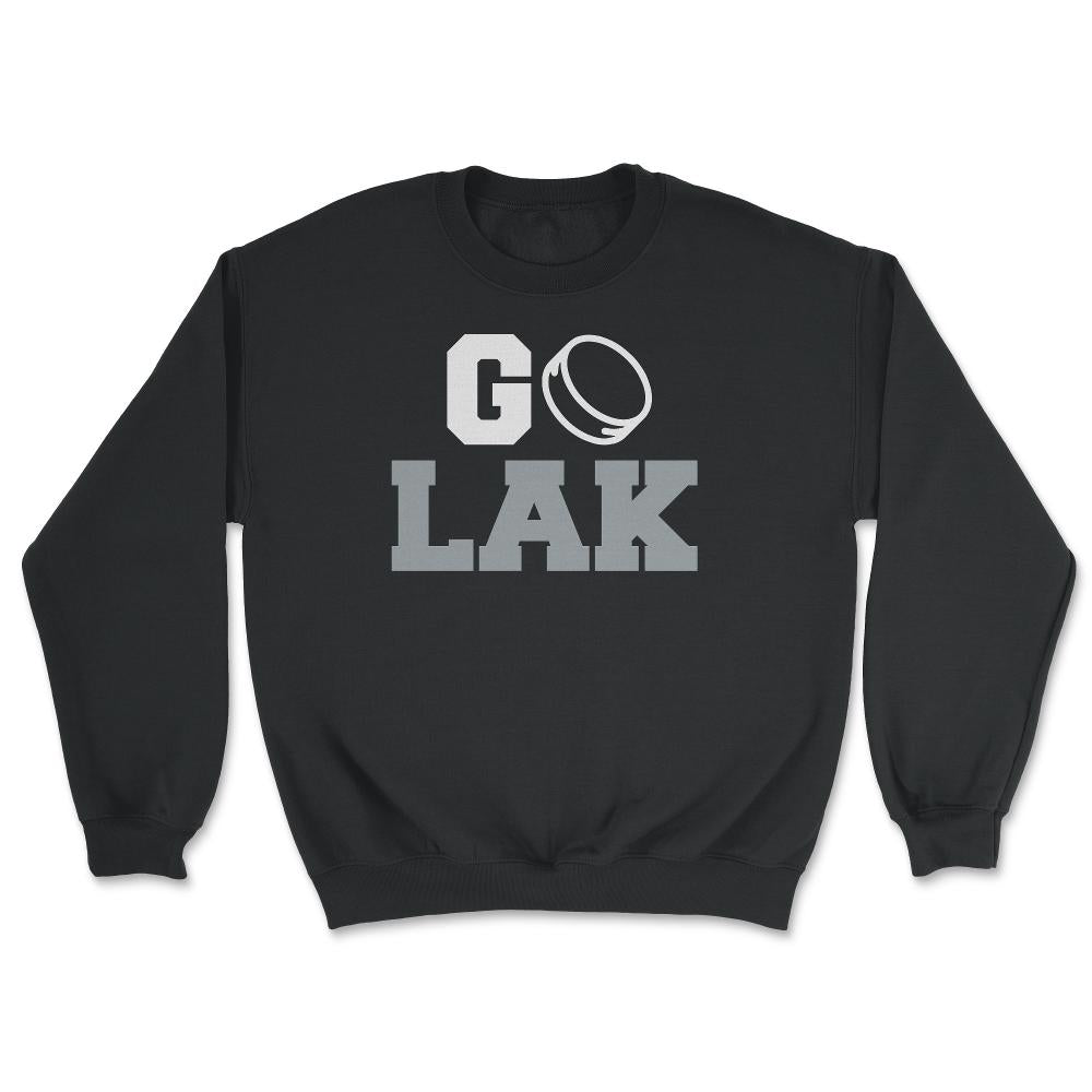 Go Los Angeles California Hockey Hometown Ice Hockey Fan LAK - Unisex Sweatshirt - Black