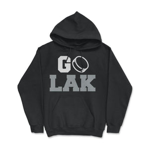 Go Los Angeles California Hockey Hometown Ice Hockey Fan LAK - Hoodie - Black