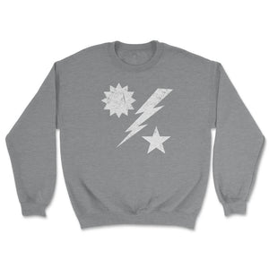 75th Ranger Regiment DUI Minimalistic Military Gift - Unisex Sweatshirt - Grey Heather