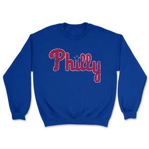 Philadelphia Baseball Philly PA Retro Fan - Unisex Sweatshirt - Royal