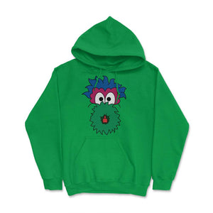 Philadelphia Pennsylvania Baseball Phanatic Mascot Philly Baseball Fan - Hoodie - Irish Green