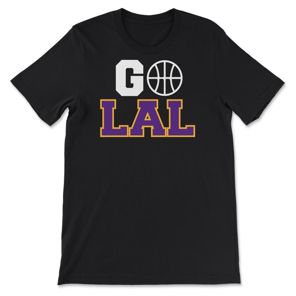 Los Angeles California Basketball Go LAL Home Town Fan - Unisex T-Shirt - Black