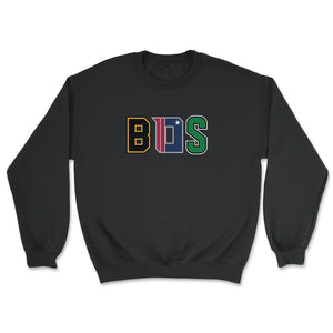 Boston Massachusetts Sports Fan Three Letter City Abbreviation - Unisex Sweatshirt - Black