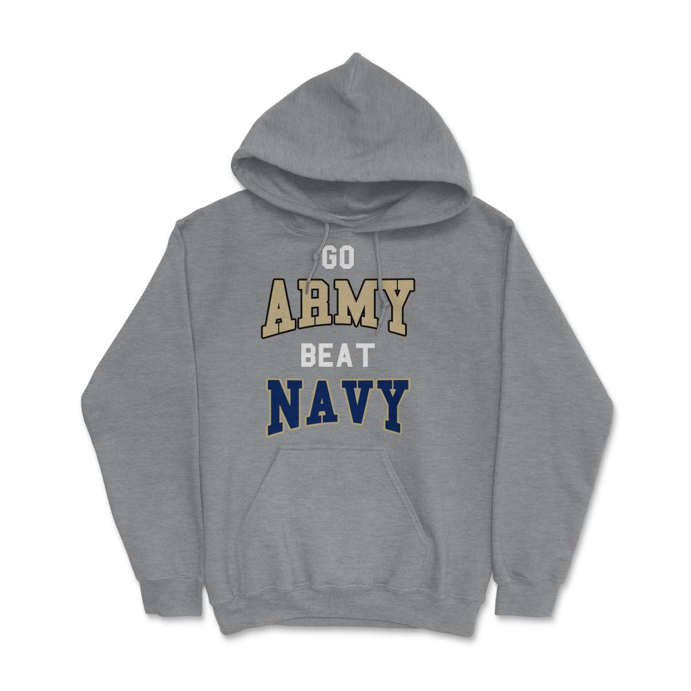 Go Army Beat Navy America's Game Sports Football Fan - Hoodie - Grey Heather