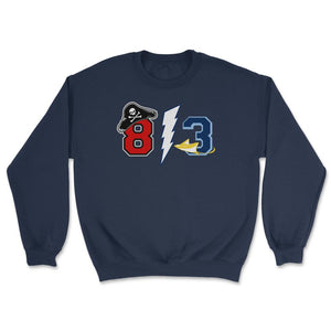 813 Tampa Florida Sports Fan Team Area Code - Unisex Sweatshirt - Navy