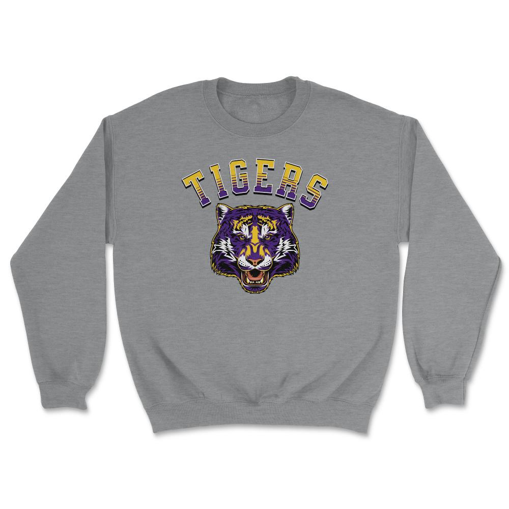 Tigers Football Louisiana Fan - Unisex Sweatshirt - Grey Heather