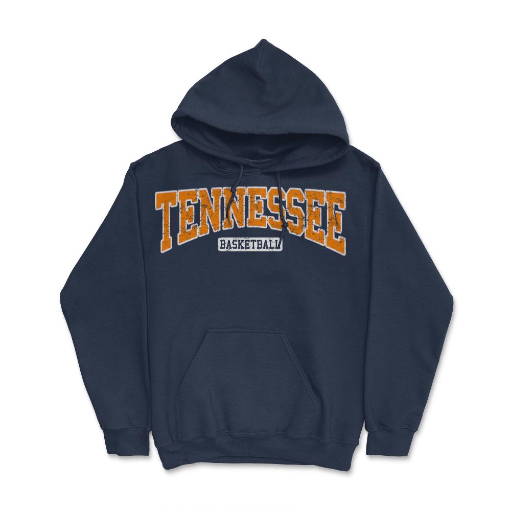 Vintage Tennessee Basketball Classic Player & Coach Fan Gift - Hoodie - Navy