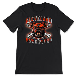 Cleveland Dawg Pound Cleveland Ohio Football Fan Gift - Unisex T-Shirt - Black