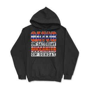 Gator on Saturday Buccaneer on Sunday - Hoodie - Black