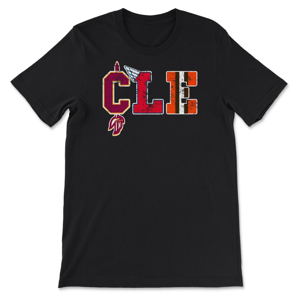 Cleveland Ohio Sports Forever Vintage Cleveland Fan Gift - Unisex T-Shirt - Black