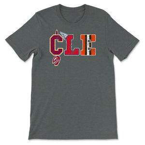 Cleveland Ohio Sports Forever Vintage Cleveland Fan Gift - Unisex T-Shirt - Dark Grey Heather