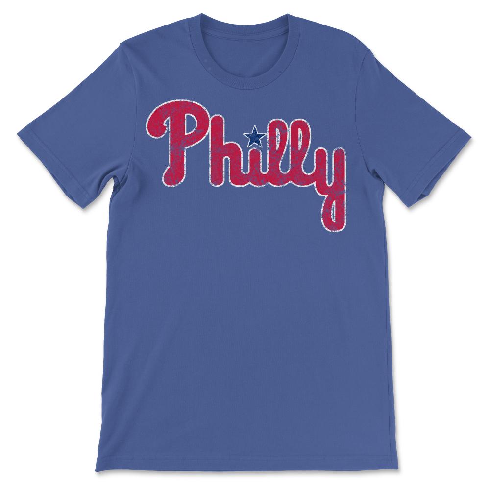 Philadelphia Baseball Philly PA Retro Fan - Unisex T-Shirt - Royal Blue
